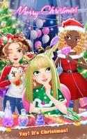 Christmas Hair Salon الملصق