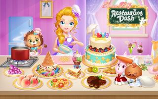 Princess Libby Restaurant Dash पोस्टर