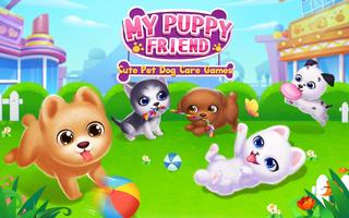 My Puppy Friend - Cute Pet Dog الملصق