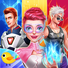 Superhero Girl Prom Clash أيقونة