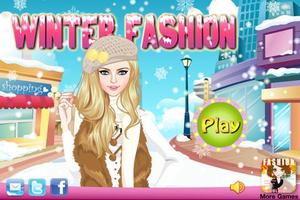 Dress Up - Winter Fashion Poster