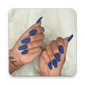 BLUE NAIL DESIGNS