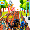 Subway Lego Ninjao Adventure Run APK