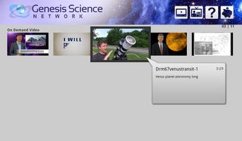 Genesis Science Network (GTV) Affiche