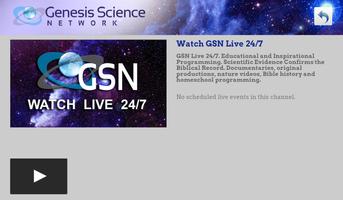 Genesis Science Network (GTV) capture d'écran 2