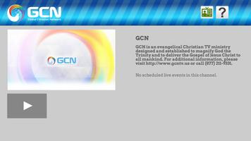 Global Christian Network (GCN) Affiche