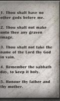 Ten Commandments Wallpapers Affiche