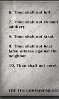 Ten Commandments Wallpapers capture d'écran 1