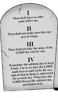 Ten Commandments Wallpapers capture d'écran 2