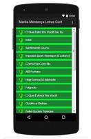 Marilia Mendonça Letras Cord captura de pantalla 1