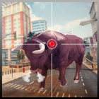 Bull Attack game: Bull shooting 2019 图标