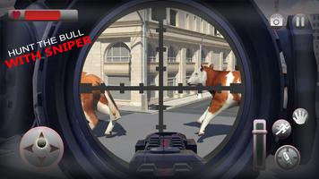 Bull Attack game: Bull shooting 2019 截图 1