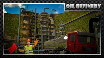 Offroad Oil Tanker truck drive:Hill truck drive Affiche