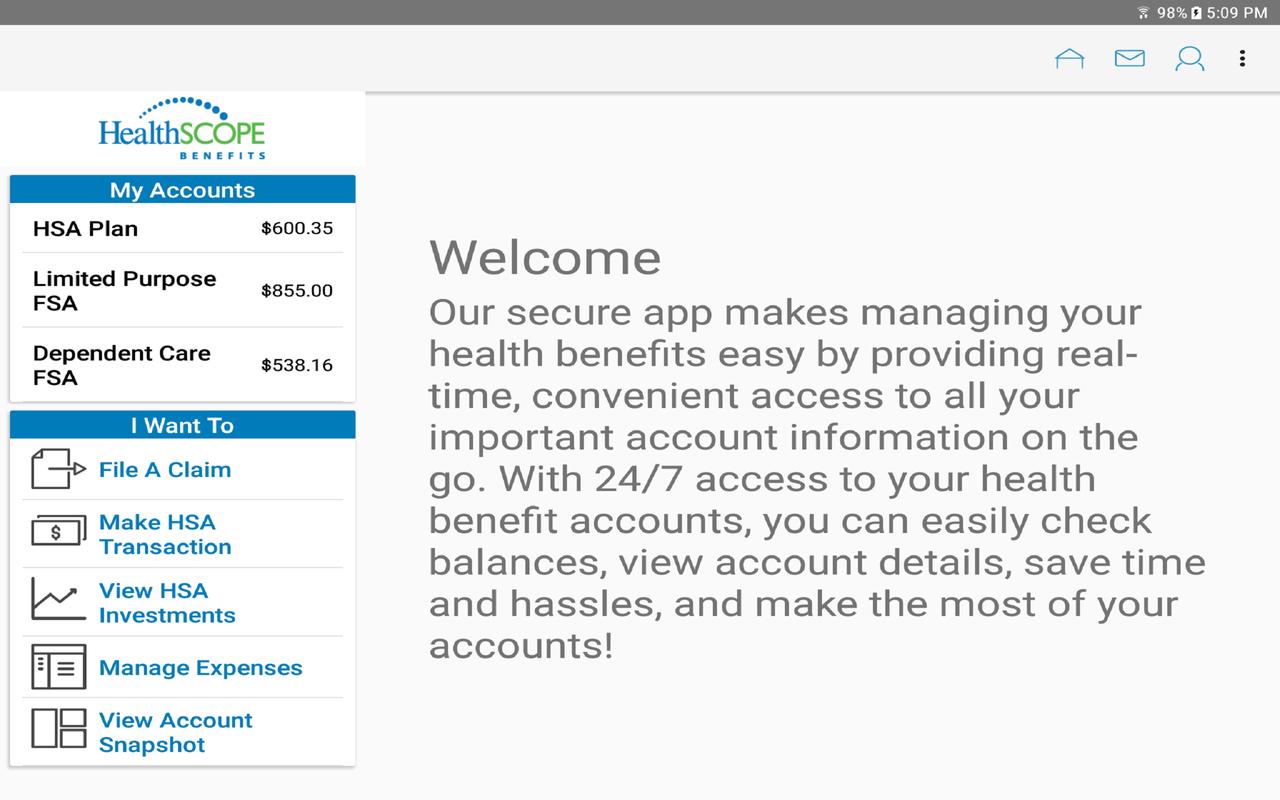 ... HealthSCOPE Benefits Mobile تصوير الشاشة 4 ...