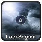 Lightning Tornado Lock Screen icono