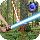 Lightsaber Photo Maker Editor أيقونة