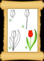 Learn to Draw Flowers screenshot 1