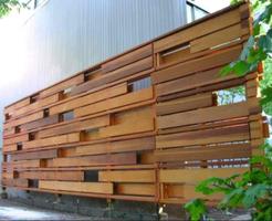 clôture en bois moderne capture d'écran 3
