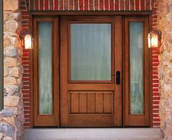Wood Front Door Ideas 스크린샷 1