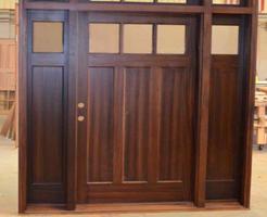 Wood Front Door Ideas 스크린샷 2