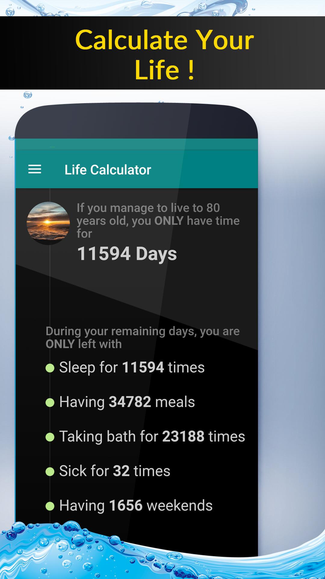 Download do APK de Calculadora De Vida para Android