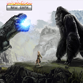 Game of King  apes Kong : planet guntlet icon