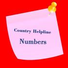 Country Helpline Numbers icône