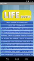 Life Quotes poster