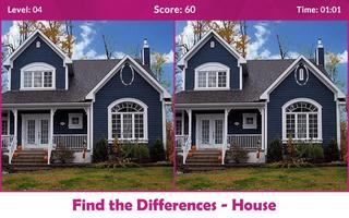 Find the Differences - Houses capture d'écran 3