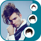 Man Hair Style Photo Editor icône