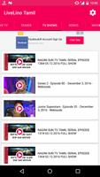Tamil Live TV & Shows LiveLino تصوير الشاشة 2
