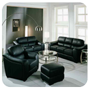 Black Leather Living Room Sets APK
