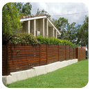 panneaux de clôture en bois APK