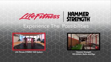 Life Fitness VR plakat