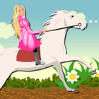 White Horse Ride for Barbie icône