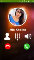 Fake Call Mia Khalifa स्क्रीनशॉट 3