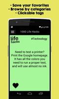 برنامه‌نما 1000 Life Hacks عکس از صفحه