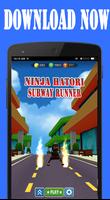 Subway Ninja: Hattori 3D Run Affiche