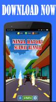 Subway Ninja: Hattori 3D Run постер