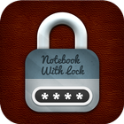 Notebook With Lock icône