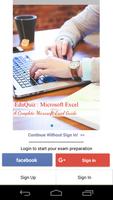 EduQuiz : MS Excel 포스터