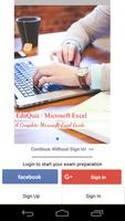 EduQuiz : MS Excel पोस्टर