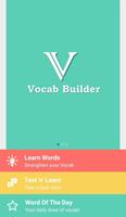 English Vocabulary Builder Plakat