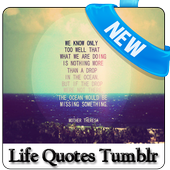 Life Quotes Tumblr icon