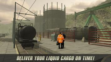 Oil Train Driving Simulator स्क्रीनशॉट 3