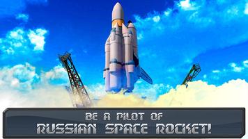 Poster USSR Air Force Rocket Flight