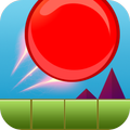 Red Ball Jumping Bounce