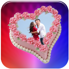 Couple Photo on Cake ícone