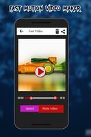 Fast Motion Video Maker ภาพหน้าจอ 1