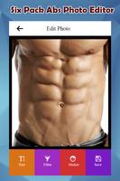 Six Pack Abs Photo Editor Affiche